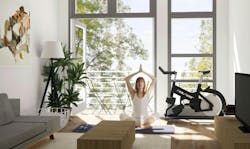 A post-pandemic ‘new normal’ for apartments, Grimm + Parker, Building Design+Construction 2021 Exercise area A post-pandemic ‘new normal’ for apartments, Grimm + Parker, Building Design+Construction 2021 Exercise area