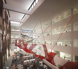 Clifton Court Hall, University of Cincinnati, Cincinnati, Ohio, designed by LMN Architects - Top 170 University Building Architecture Firms for 2023