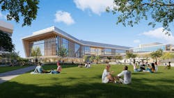 Top 80 Science + Technology Facility Construction Firms for 2023, rendering courtesy Skanska