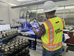 The Hampton Roads Sanitation District (HRSD) in Virginia Beach, Va., used LIDAR and BIM technology to develop precise building and equipment data for a planned expansion of its Central Environmental Laboratory. Photo courtesy CDM Smith