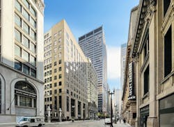 Millennium on LaSalle, Chicago (at left-center), designed by FitzGerald. Photo: Seba Rut, courtesy Fitzgerald Millennium on LaSalle, Chicago (at left-center), designed by FitzGerald. Photo: Seba Rut, courtesy Fitzgerald
