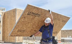 Lp Nova Core Thermal Insulated Sheathing Protects Structures Against Heat Loss And Gain