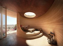 El Cosmico campground hotel, Marfa, Texas. Rendering courtesy ICON and Bjarke Ingels Group El Cosmico campground hotel, Marfa, Texas. Rendering courtesy ICON and Bjarke Ingels Group