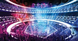 Holographic stage feature