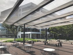 Cambridge%20 Architectural%20 The%20 Towers%20at%20 Great%20 America%20 Mid%20 Shade%20metal%20mesh%20101%20 Top%20 Products%20for%202019