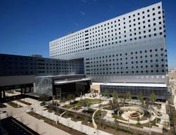 Remarkable design adorned by over 4 acres of ALPOLIC metal composite materials Remarkable design adorned by over 4 acres of ALPOLIC metal composite materials