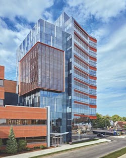 The 142,000-sf Scott Bieler Clinical Science Center