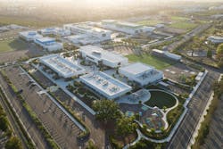 Smart Campus schools aerial view