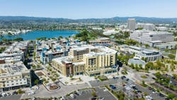The Atria Senior Living Development Lies At The Center Of Foster City, Ca, Where Residents Can Walk To Almost Any Service Or Attraction