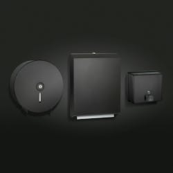 ASI Matte Black Collection washroom accessories ASI Matte Black Collection washroom accessories