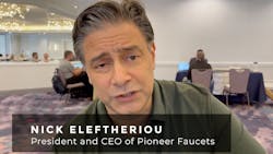 Nick Eleftheriou, Pioneer Faucets Nick Eleftheriou, Pioneer Faucets