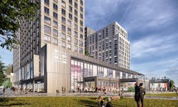 Exterior Rendering Of The Universal Hip Hop Museum At Bronx Point