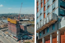 large mixed-use development being built