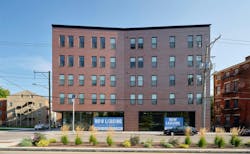 Cincinnati affordable historic development street view Cincinnati affordable historic development street view