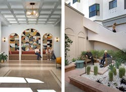 Veteran living community interior