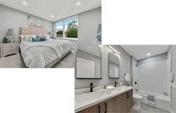 Modern modular bedroom and bathroom Modern modular bedroom and bathroom