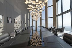13-meter board table, Nigel Young:Foster + Partners