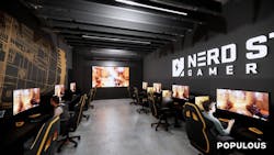 The Block computer gaming space The Block computer gaming space