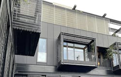 Exterior building facade product