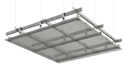 Silent Mesh + modular ceiling system