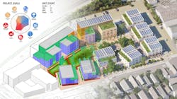 The Phoenix affordable housing project rendering from Autodesk