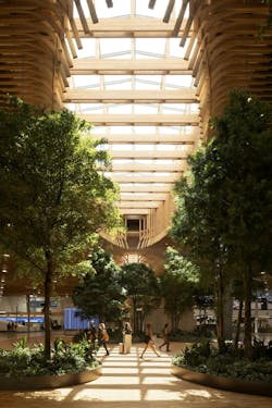 Portland opens $2 billion mass timber expansion and renovation to its international airport