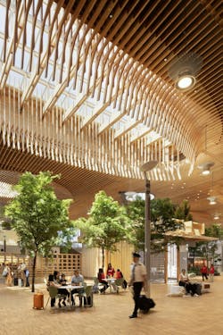 Portland opens $2 billion mass timber expansion and renovation to its international airport