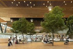 Portland opens $2 billion mass timber expansion and renovation to its international airport Portland opens $2 billion mass timber expansion and renovation to its international airport