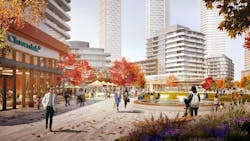 The Clove will feature a new streets and blocks network to connect community amenities, and transportation essentials. (CNW Group/Mattamy Homes Limited)