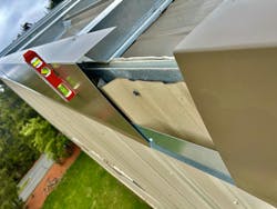 Roof Hugger notched sub-purlins