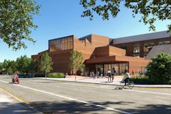 Jen-Hsun Huang and Lori Mills Huang Collaborative Innovation Complex at Oregon State University aims to be the first all-mass-timber lab meeting rigorous vibration criteria, design by ZGF