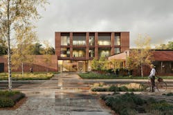 Jen-Hsun Huang and Lori Mills Huang Collaborative Innovation Complex at Oregon State University aims to be the first all-mass-timber lab meeting rigorous vibration criteria, design by ZGF