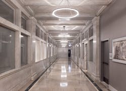 Marble lobby of Millennium on LaSalle, designed by FitzGerald, photo Seba Rut
