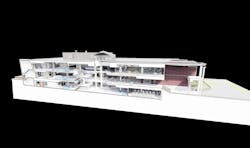 Library Design Concept, Building Section Image &copy; Dlr Group