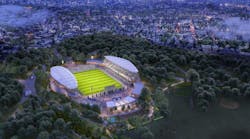 Stadium renovation plans unveiled for Boston&rsquo;s National Women&rsquo;s Soccer League Courtesy Stantec