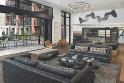 Skytop Apartments in Cincinnati, designed by Niles Bolton Associates