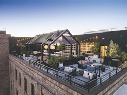 Rafferty, a 218-apartment building in Santa Ana, Calif., by Toll Brothers Apartment Living and EFJ Capital. Photo courtesy Toll Brothers Apartment Living