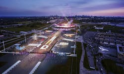 Rogers stadium, Toronto. Rendering courtesy Live Nation Canada