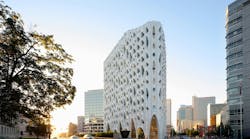Populus Hotel, Denver, the first carbon positive hotel in the United States. Photo: Jason O'Rear, courtesy The Beck Group