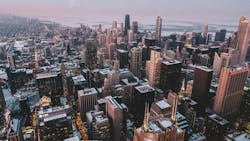 Chicago, Ill., aerial view
