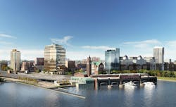 Hoboken Connect is that city&rsquo;s largest redevelopment project to date. Image: LCOR