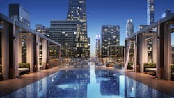 685 Fifth Avenue, New York, N.Y. The new residences include 69 luxury units as well as a spa, gym, residents&rsquo; lounge, roof deck, and pool