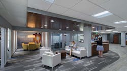 The gallery is the entry point and sets the tone for the experience ahead. Photo © Design Collaborative The gallery is the entry point and sets the tone for the experience ahead. Photo © Design Collaborative