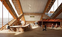 Gelephu International Airport. Rendering &copy; BIG
