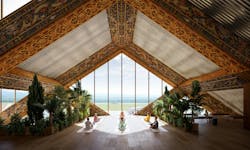 Gelephu International Airport. Rendering © BIG Gelephu International Airport. Rendering © BIG