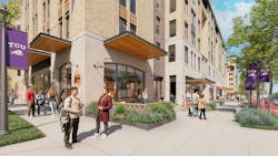 Rendering: Ramza, courtesy TCU and Endeavor Real Estate Group