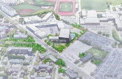 The site of The FIeldHouse+ is adjacent to two public schools. The site of The FIeldHouse+ is adjacent to two public schools.