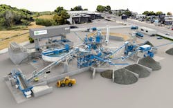 A new Wash Plant in Philadelphia can process 250 truckloads of construction waste per day.