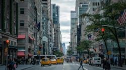 New York, N.Y. city street