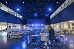 Black-Box Simulation Deck at the Health Sciences Innovation Building, University of Arizona. Photo courtesy CO Architects Black-Box Simulation Deck at the Health Sciences Innovation Building, University of Arizona. Photo courtesy CO Architects